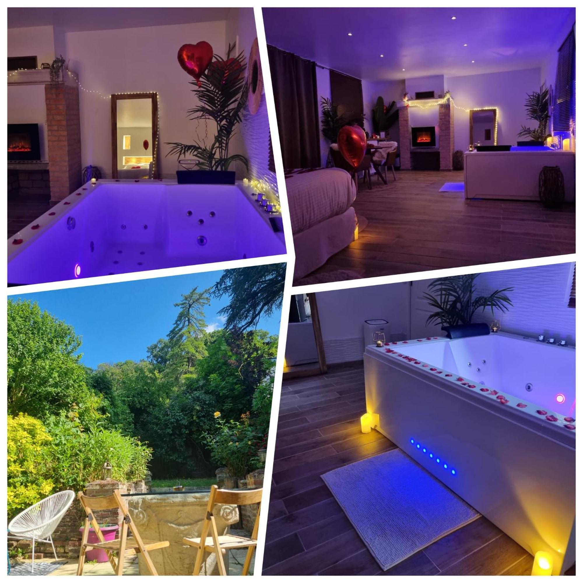 Suite De Charme Avec Jacuzzi Et Jardin Privatif Paris Au Calme Saint-Prix  Exterior photo